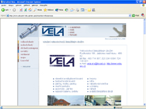 Sdružení Vela - stránky